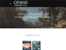 Tablet Screenshot of genesismovie.com